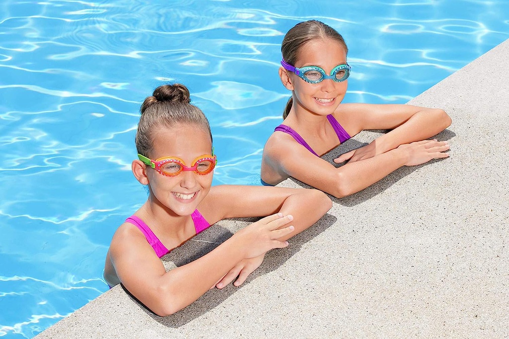 Lunettes de natation pour enfant Sparkle n Shine à partir de 7 ans