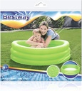 Piscine pataugeoire gonflable ronde 3 boudins 102 x 25 cm, 3 couleurs assorties BW51024_3
