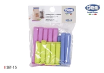 Lot de 15 clips de fermeture de sac