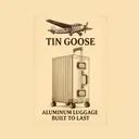 Valise Aluminium Tin Goose © Couleur 1870 Silver