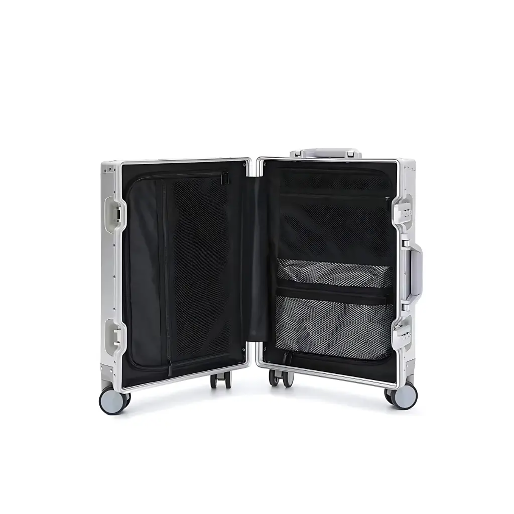 Valise Aluminium Tin Goose © Couleur 1870 Silver