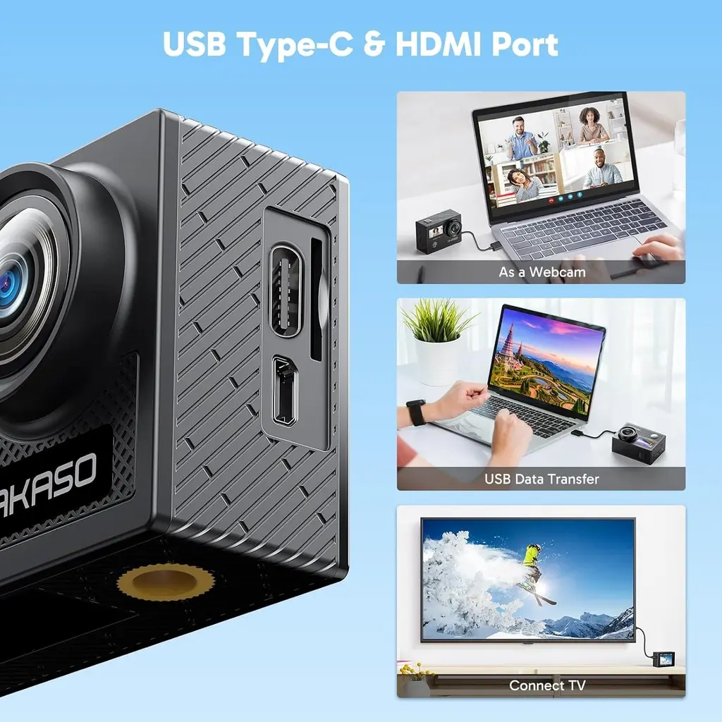 AKASO Brave 4 Action Camera 4K 30fps