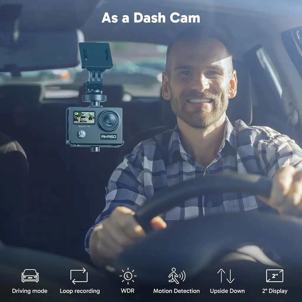 AKASO Brave 4 Action Camera 4K 30fps