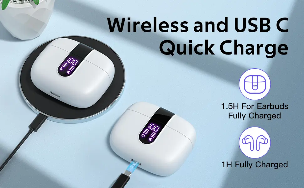 TAGRY X08 Ecouteurs Bluetooth sans fil