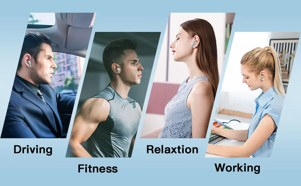 TAGRY X08 Ecouteurs Bluetooth sans fil