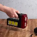 solar-powered utility luminaire