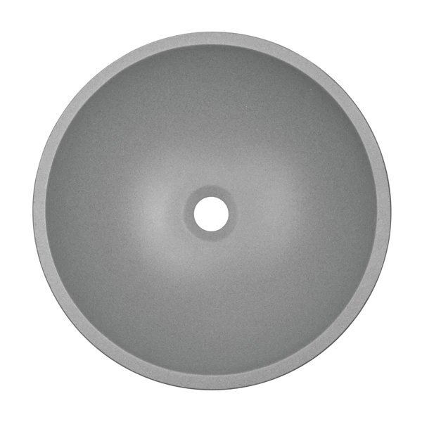 Lavabo de salle de bain en granit gris  comptoir 