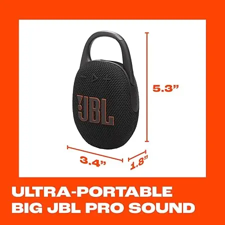 JBL Clip 5 Waterproof et ultra-portable