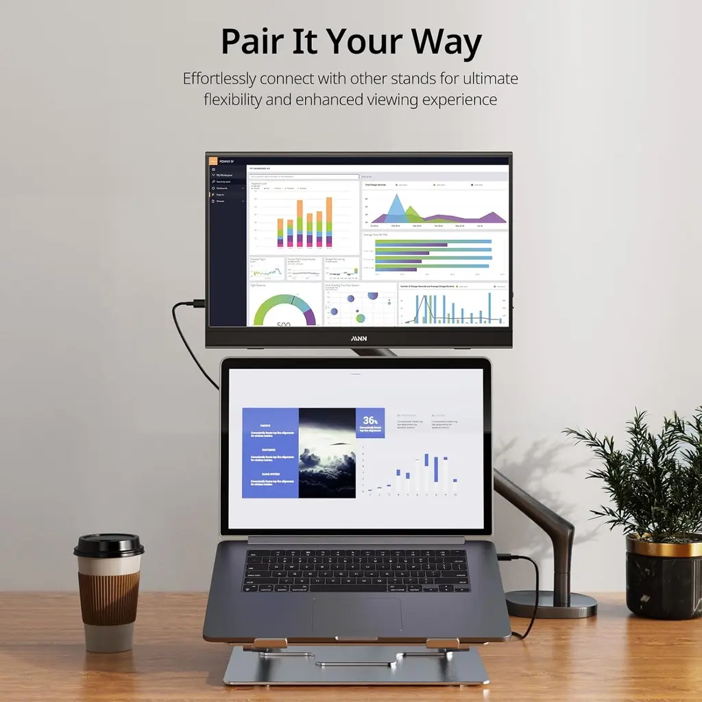 Moniteur Portable 15,6" FHD 1080P USBC