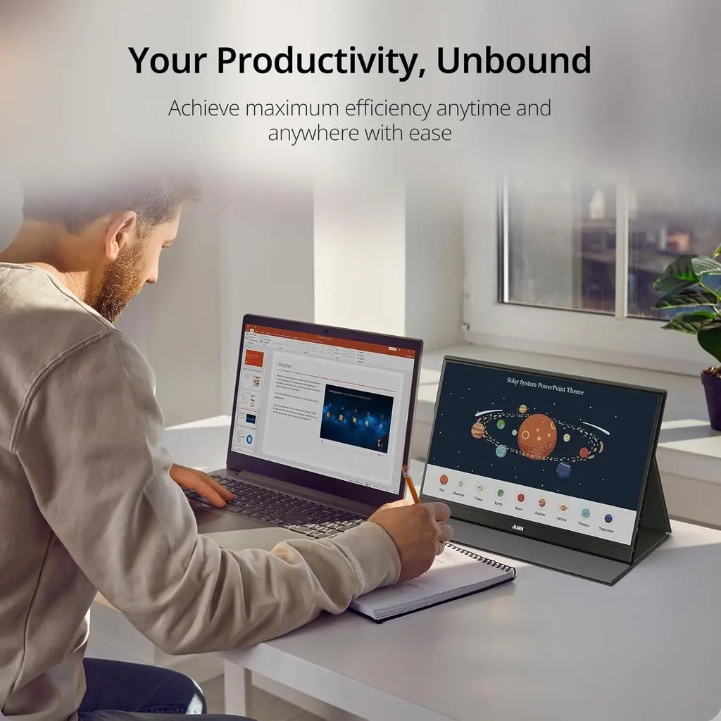 Moniteur Portable 15,6" FHD 1080P USBC