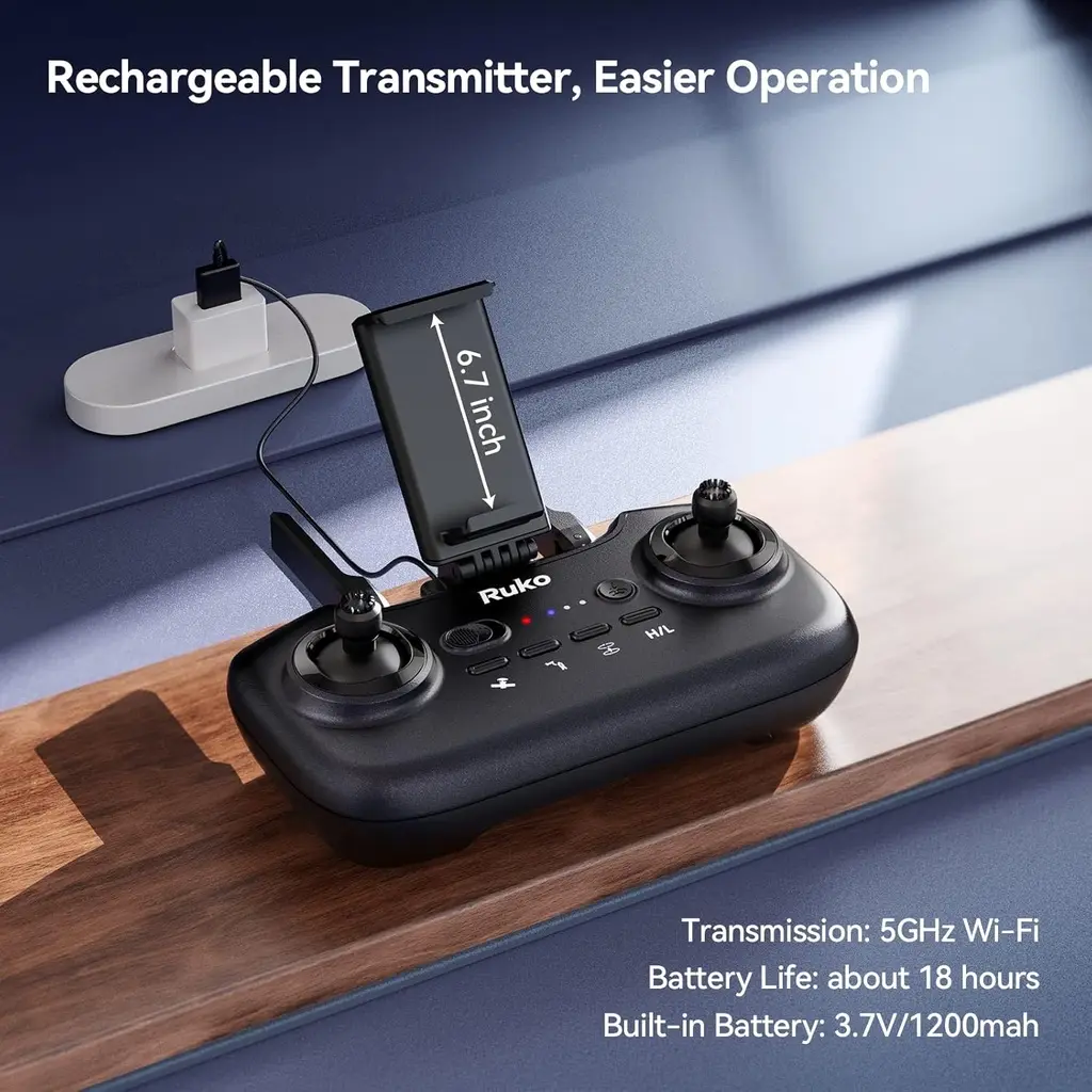 🚁 Ruko U11S Drone 4K — Drone pliable pour débutants et amateurs