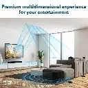 Barre de sonINSIGNIA home cinéma 5.1.2 avec caisson sans fil