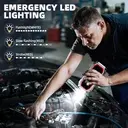 Jump Starter de batterie avec compresseur 5k A et led 