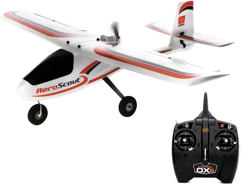 HobbyZone Avion RC AeroScout S 2 1.1m RTF
