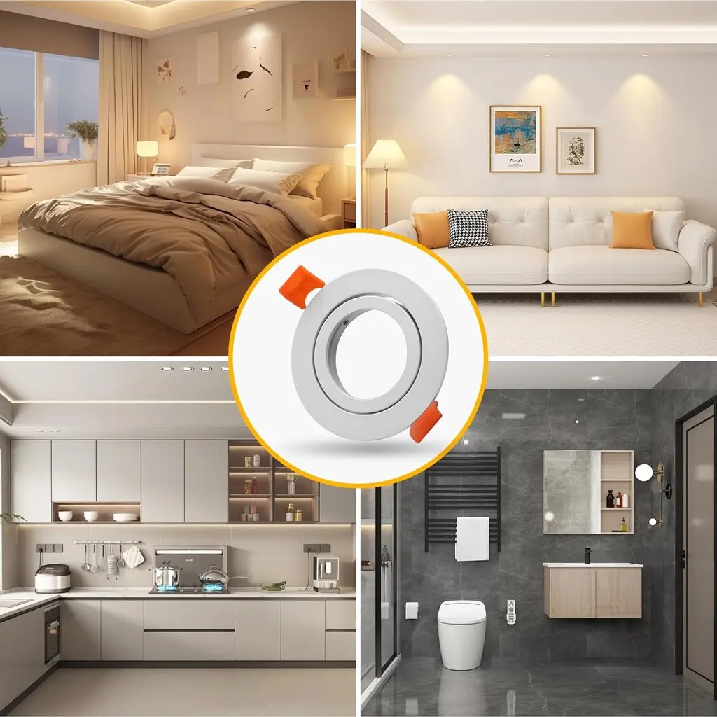 Pack de 10 Fixation led GU10