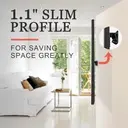 Support TV mural (12" à 55") 