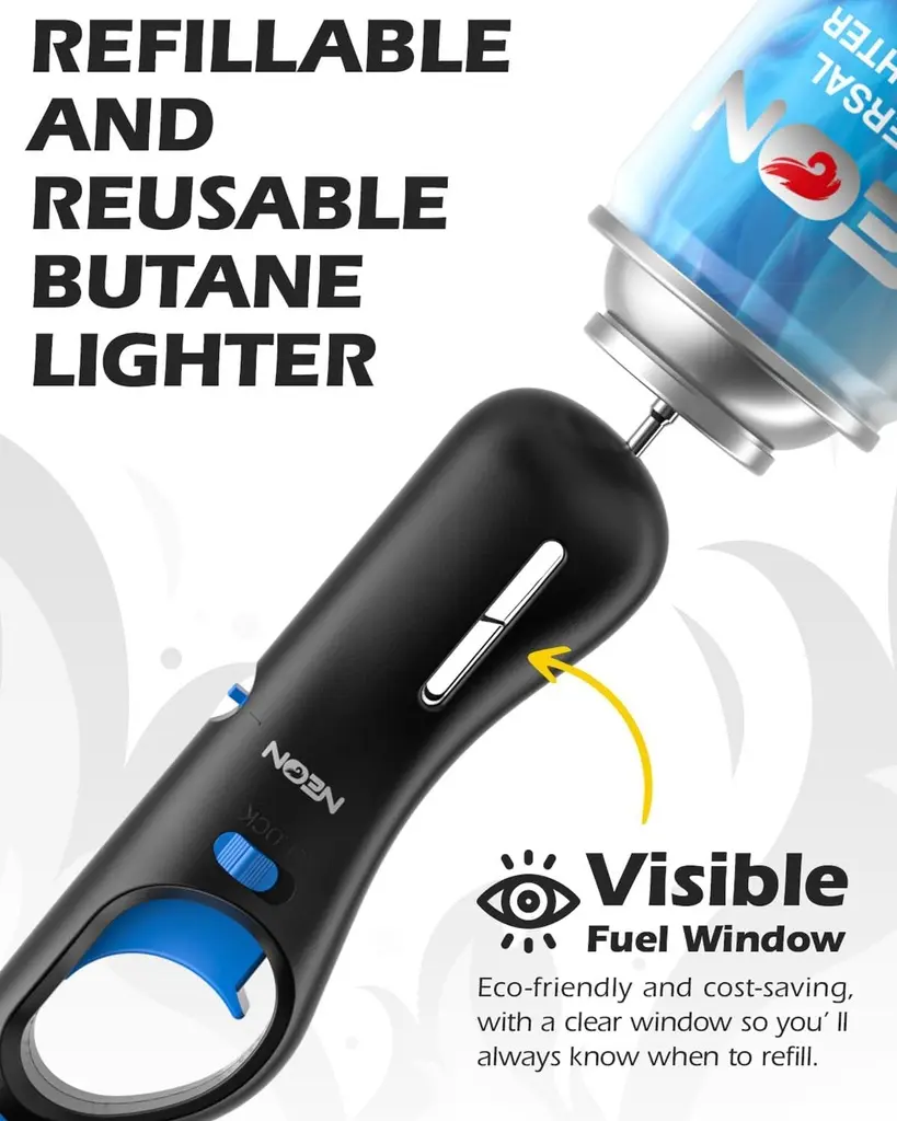 Briquet allume feu rechargeable 