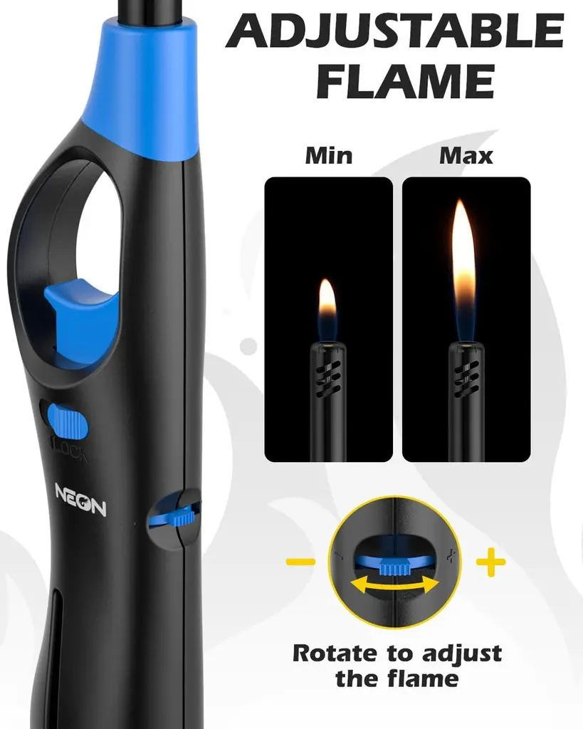 Briquet allume feu rechargeable 