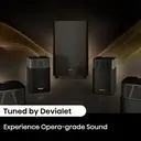 home cinema Hisense Devialet HT Saturn 4.1.2 canaux avec caisson de basses sans fil, Dolby Atmos, DTS:X, Bluetooth 5.3, EzPlay, HDMI 