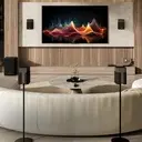 home cinema Hisense Devialet HT Saturn 4.1.2 canaux avec caisson de basses sans fil, Dolby Atmos, DTS:X, Bluetooth 5.3, EzPlay, HDMI 