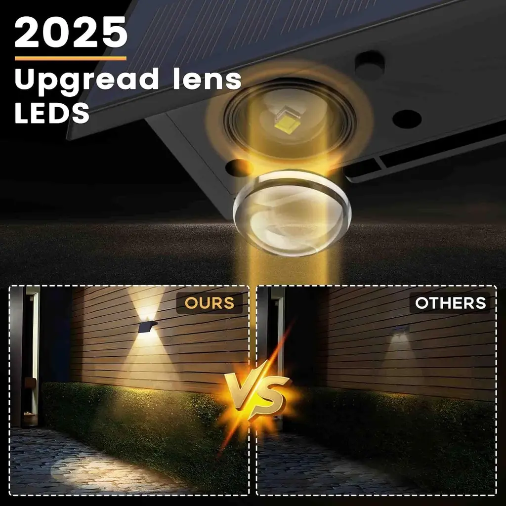 Pack de 2 Lampe Solaire SATURN UP&DOWN 100LM IP67