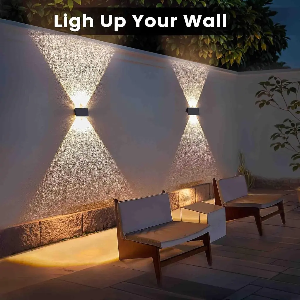 Pack de 2 Lampe Solaire SATURN UP&DOWN 100LM IP67