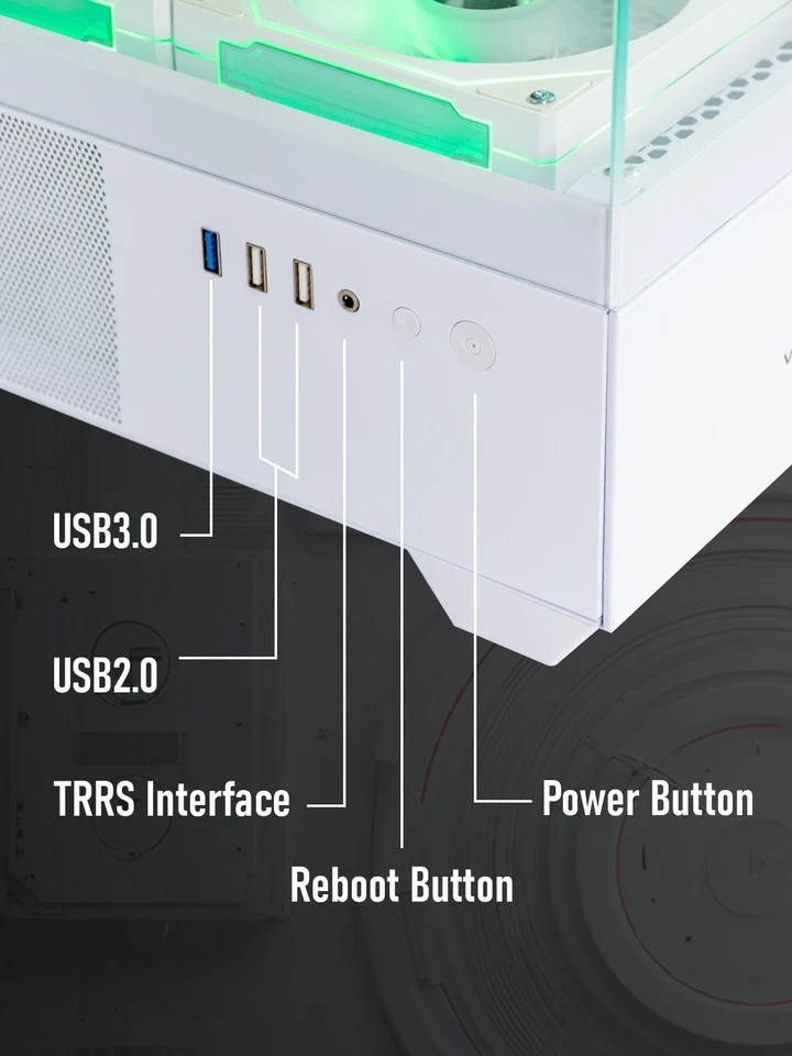 PC Gaming I7 E5 2.80Ghz 1GB GPU 8GB Ram SSD128