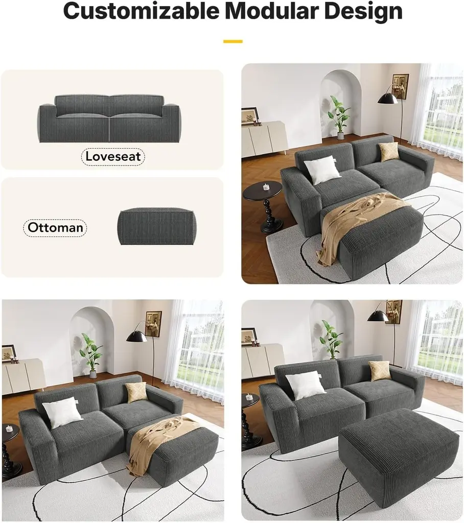 Canapa Nuage 2 Places