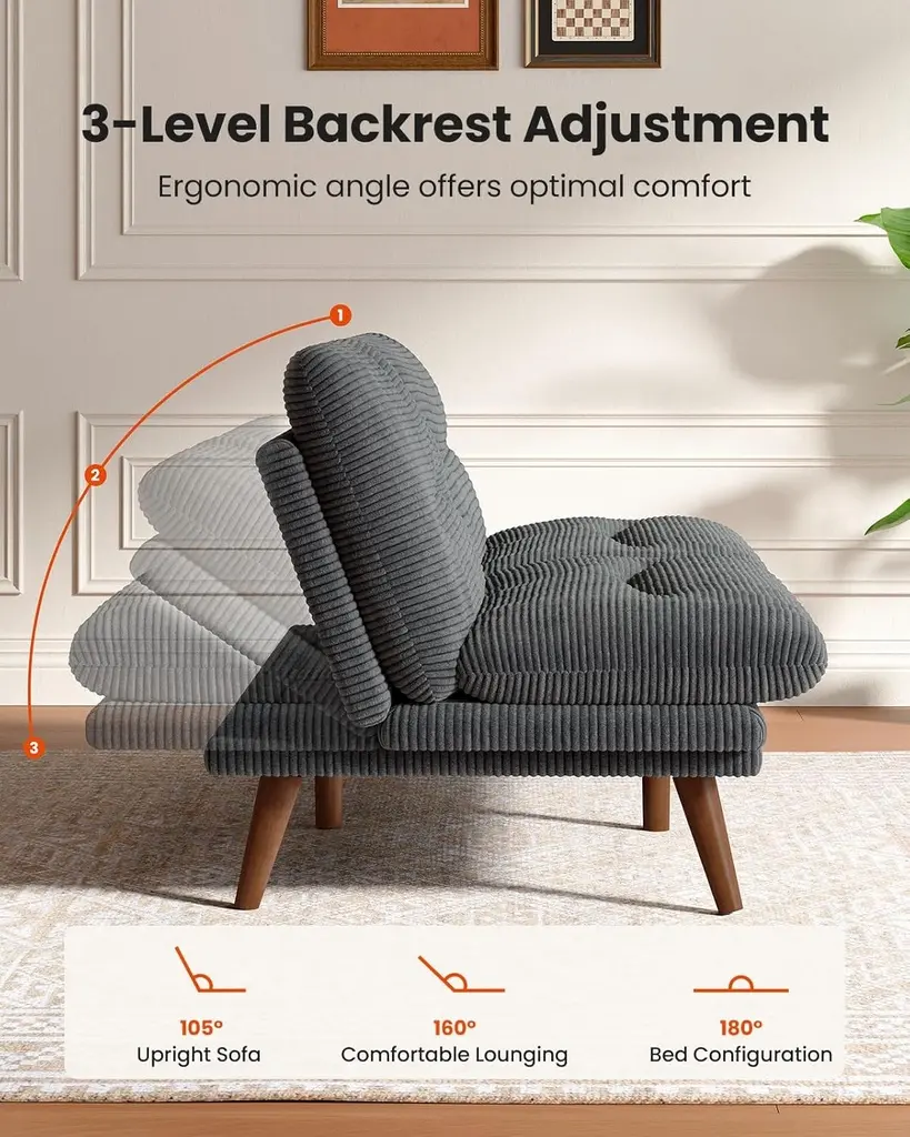 Canapé Cosyfuté - Futon convertible 2 en 1 