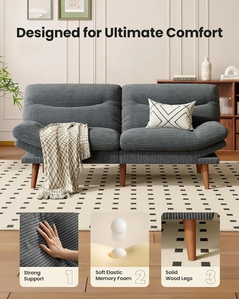 Canapé Cosyfuté - Futon convertible 2 en 1 