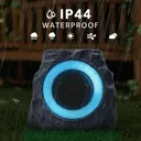 2x Enceintes Exterieures solaire Bluetooth