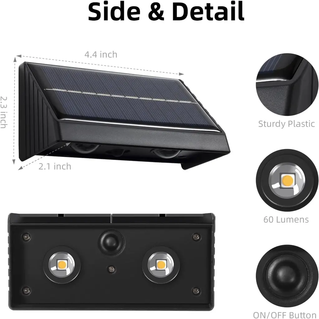 Applique Mural Solaire