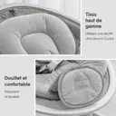 Balancelle bébé BabyBond – Bluetooth avec musique, 5 vitesses, harnais 5 points – Télécommande incluse