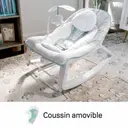 Transat bébé Ingenuity 3-en-1 évolutif – Vibrations, arche de jeux – 0-30 mois
