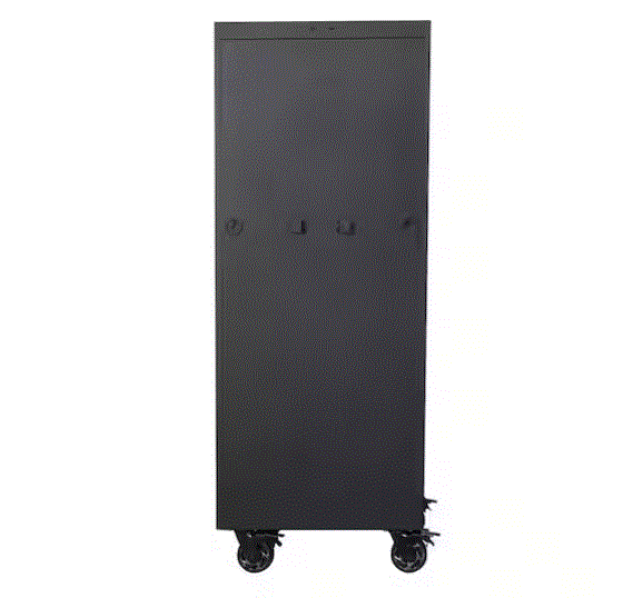 HUSKY Armoire à outils a roulettes-4 etageres- 69.85LR*58.42PR*186.44HT