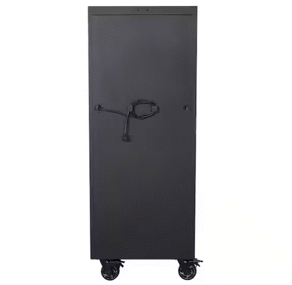 HUSKY Armoire à outils a roulettes-4 etageres- 69.85LR*58.42PR*186.44HT