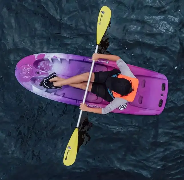 KAYAK PERCEPTION HI FIVE AVEC RAME -Couleur Mauve