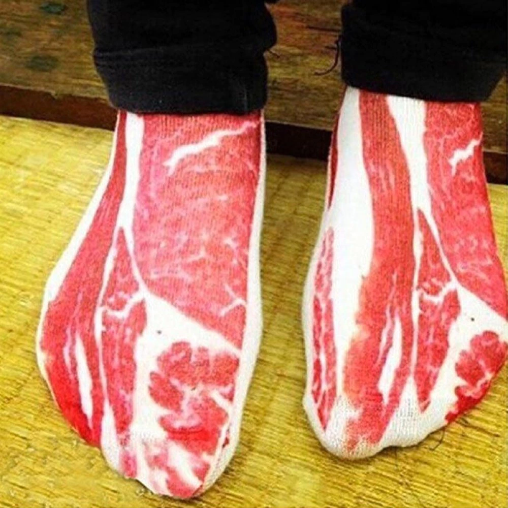 Pack de 7 Chaussettes Socquettes 3D Imprimées TU