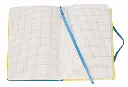 Bloc-notes DIN A5 avec 96 pages carrées, couverture PU