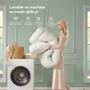 Surmatelas BEDLORE en bambou – épais, respirant, soulage le dos