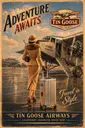 Valise Aluminium Tin Goose © Couleur 1805 Silver