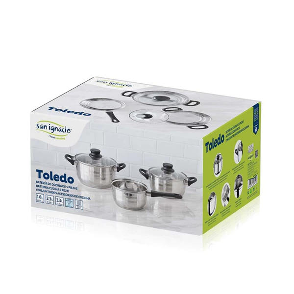 Batterie de cuisine San Ignacio Toledo – set complet
