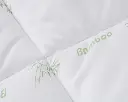 Couverture Bali Bamboo Touch blanc 240 x 200 cm