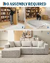 Canapé Modulaire d’Angle XXL – Confort Moderne et Design Épuré