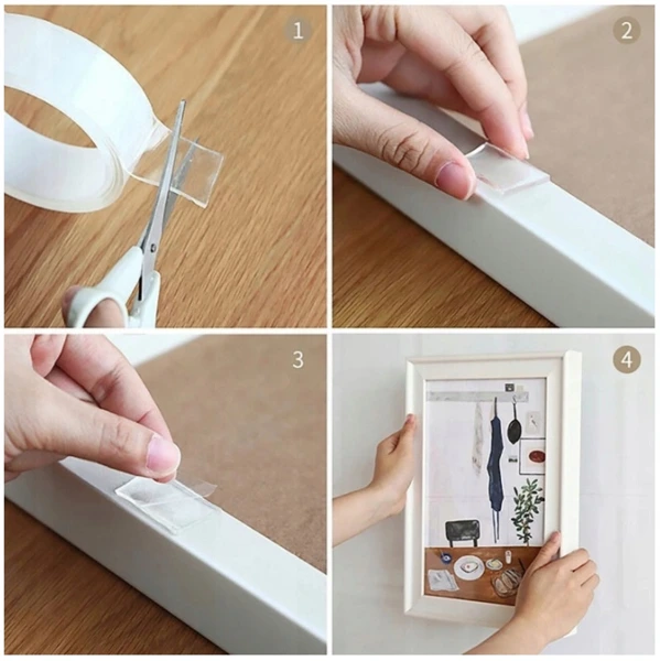 Ruban double face nano transparent