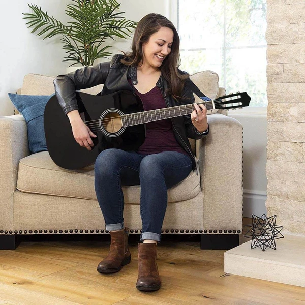 Ensemble de guitare acoustique pour débutants