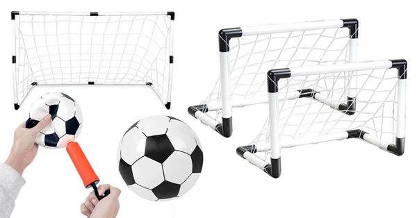 Ensemble de but de football 2 en 1