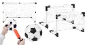 Ensemble de but de football 2 en 1