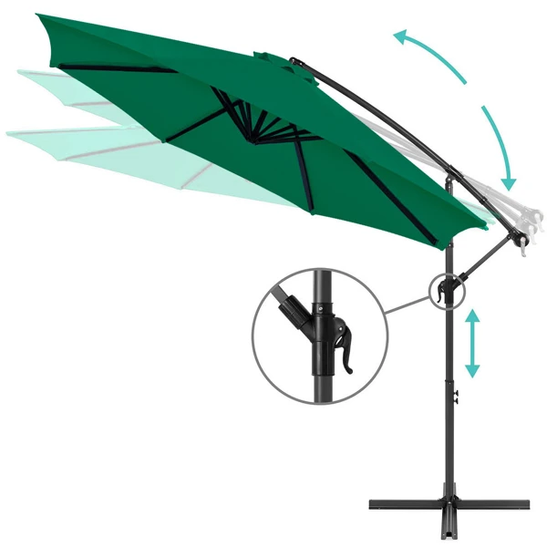 Parasol suspendu 2,7 m vert