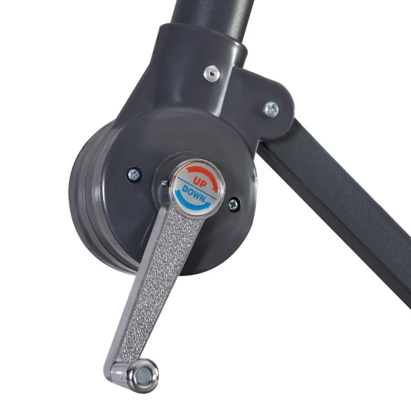 Parasol suspendu 2,7 m vert